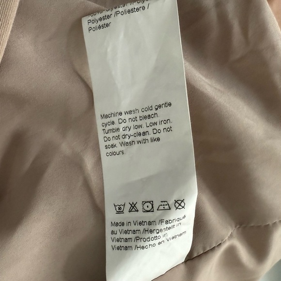 Cicy Bell Women’s Khaki Blazer Jacket Size M One Button Work Office Casual Coat - Picture 7 of 9